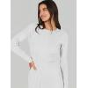 imageANRABESS Women Long Sleeve Crewneck Sweater Dress Ribbed Knit Stretch Slim Fit Bodycon Midi Dresses Fall Fashion OutfitsWhite