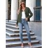 imageANRABESS Women Striped Cardigan Sweaters Button Down Cropped Knit Lady Jackets Coat 2025 Fall Outfits Spring Trendy ClothesArmy Green