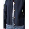 imageANRABESS Women Striped Cardigan Sweaters Button Down Cropped Knit Lady Jackets Coat 2025 Fall Outfits Spring Trendy ClothesNavy Blue