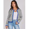 imageANRABESS Women Striped Cardigan Sweaters Button Down Cropped Knit Lady Jackets Coat 2025 Fall Outfits Spring Trendy ClothesWhite Black Blue