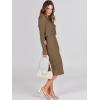 imageANRABESS Womens 2 Piece Outfits Sweater Dresses Set Midi Skirt Sets Long Sleeve Crop Top Bodycon Ribbed Knit Dress 2024 FallCoffee