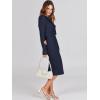 imageANRABESS Womens 2 Piece Outfits Sweater Dresses Set Midi Skirt Sets Long Sleeve Crop Top Bodycon Ribbed Knit Dress 2024 FallNavy Blue
