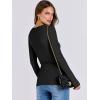 imageANRABESS Women Long Sleeve Crewneck Rib Knit Slim Fit Shirts Basic Tee Tops 2025 Casual TShirt Going Out Workout OutfitsBlack