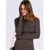imageANRABESS Women Long Sleeve Crewneck Rib Knit Slim Fit Shirts Basic Tee Tops 2025 Casual TShirt Going Out Workout OutfitsBrown