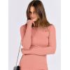 imageANRABESS Women Long Sleeve Crewneck Rib Knit Slim Fit Shirts Basic Tee Tops 2025 Casual TShirt Going Out Workout OutfitsCoral
