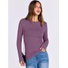 imageANRABESS Women Long Sleeve Crewneck Rib Knit Slim Fit Shirts Basic Tee Tops 2025 Casual TShirt Going Out Workout OutfitsDeep Purple