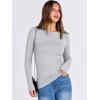 imageANRABESS Women Long Sleeve Crewneck Rib Knit Slim Fit Shirts Basic Tee Tops 2025 Casual TShirt Going Out Workout OutfitsGrey