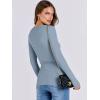 imageANRABESS Women Long Sleeve Crewneck Rib Knit Slim Fit Shirts Basic Tee Tops 2025 Casual TShirt Going Out Workout OutfitsLight Blue