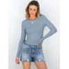 imageANRABESS Women Long Sleeve Crewneck Rib Knit Slim Fit Shirts Basic Tee Tops 2025 Casual TShirt Going Out Workout OutfitsLight Blue