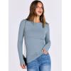 imageANRABESS Women Long Sleeve Crewneck Rib Knit Slim Fit Shirts Basic Tee Tops 2025 Casual TShirt Going Out Workout OutfitsLight Blue