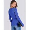 imageANRABESS Women Long Sleeve Crewneck Rib Knit Slim Fit Shirts Basic Tee Tops 2025 Casual TShirt Going Out Workout OutfitsLight Royal Blue