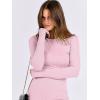 imageANRABESS Women Long Sleeve Crewneck Rib Knit Slim Fit Shirts Basic Tee Tops 2025 Casual TShirt Going Out Workout OutfitsPink