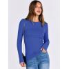 imageANRABESS Women Long Sleeve Crewneck Rib Knit Slim Fit Shirts Basic Tee Tops 2025 Casual TShirt Going Out Workout OutfitsRoyal Blue