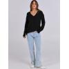 imageANRABESS Long Sleeve Shirts for Women V Neck Casual Fall Tops Loose Fit Lightweight Sweaters Tunic Fashion 2024 ClothesBlack