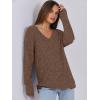 imageANRABESS Long Sleeve Shirts for Women V Neck Casual Fall Tops Loose Fit Lightweight Sweaters Tunic Fashion 2024 ClothesBrown
