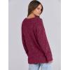 imageANRABESS Long Sleeve Shirts for Women V Neck Casual Fall Tops Loose Fit Lightweight Sweaters Tunic Fashion 2024 ClothesBurgundy