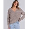 imageANRABESS Long Sleeve Shirts for Women V Neck Casual Fall Tops Loose Fit Lightweight Sweaters Tunic Fashion 2024 ClothesCoffee