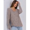 imageANRABESS Long Sleeve Shirts for Women V Neck Casual Fall Tops Loose Fit Lightweight Sweaters Tunic Fashion 2024 ClothesCoffee