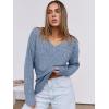 imageANRABESS Long Sleeve Shirts for Women V Neck Casual Fall Tops Loose Fit Lightweight Sweaters Tunic Fashion 2024 ClothesDark Blue