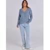 imageANRABESS Long Sleeve Shirts for Women V Neck Casual Fall Tops Loose Fit Lightweight Sweaters Tunic Fashion 2024 ClothesDark Blue