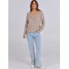 imageANRABESS Long Sleeve Shirts for Women V Neck Casual Fall Tops Loose Fit Lightweight Sweaters Tunic Fashion 2024 ClothesKhaki