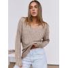 imageANRABESS Long Sleeve Shirts for Women V Neck Casual Fall Tops Loose Fit Lightweight Sweaters Tunic Fashion 2024 ClothesKhaki