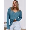 imageANRABESS Long Sleeve Shirts for Women V Neck Casual Fall Tops Loose Fit Lightweight Sweaters Tunic Fashion 2024 ClothesLake Blue
