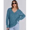 imageANRABESS Long Sleeve Shirts for Women V Neck Casual Fall Tops Loose Fit Lightweight Sweaters Tunic Fashion 2024 ClothesLake Blue