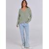 imageANRABESS Long Sleeve Shirts for Women V Neck Casual Fall Tops Loose Fit Lightweight Sweaters Tunic Fashion 2024 ClothesLight Green