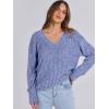 imageANRABESS Long Sleeve Shirts for Women V Neck Casual Fall Tops Loose Fit Lightweight Sweaters Tunic Fashion 2024 ClothesNavy Blue
