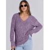 imageANRABESS Long Sleeve Shirts for Women V Neck Casual Fall Tops Loose Fit Lightweight Sweaters Tunic Fashion 2024 ClothesPurple