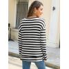 imageANRABESS Long Sleeve Shirts for Women V Neck Casual Fall Tops Loose Fit Lightweight Sweaters Tunic Fashion 2024 ClothesStriped Black