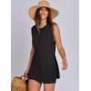 imageANRABESS Women Summer 2 Piece Outfits Sleeveless Knit Sweater Top ampamp Shorts Soft Lounge Sets Travel Beach 2025 Spring ClothesBlack