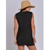 imageANRABESS Women Summer 2 Piece Outfits Sleeveless Knit Sweater Top ampamp Shorts Soft Lounge Sets Travel Beach 2025 Spring ClothesBlack