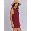 imageANRABESS Women Summer 2 Piece Outfits Sleeveless Knit Sweater Top ampamp Shorts Soft Lounge Sets Travel Beach 2025 Spring ClothesBurgundy