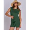 imageANRABESS Women Summer 2 Piece Outfits Sleeveless Knit Sweater Top ampamp Shorts Soft Lounge Sets Travel Beach 2025 Spring ClothesForest