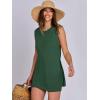 imageANRABESS Women Summer 2 Piece Outfits Sleeveless Knit Sweater Top ampamp Shorts Soft Lounge Sets Travel Beach 2025 Spring ClothesForest