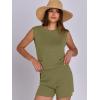 imageANRABESS Women Summer 2 Piece Outfits Sleeveless Knit Sweater Top ampamp Shorts Soft Lounge Sets Travel Beach 2025 Spring ClothesGrass