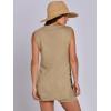 imageANRABESS Women Summer 2 Piece Outfits Sleeveless Knit Sweater Top ampamp Shorts Soft Lounge Sets Travel Beach 2025 Spring ClothesLight Khaki