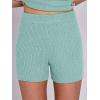 imageANRABESS Women Summer 2 Piece Outfits Sleeveless Knit Sweater Top ampamp Shorts Soft Lounge Sets Travel Beach 2025 Spring ClothesTeal Blue