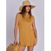 imageANRABESS Women Summer 2 Piece Outfits Sleeveless Knit Sweater Top ampamp Shorts Soft Lounge Sets Travel Beach 2025 Spring ClothesTurmeric