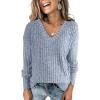 imageANRABESS Long Sleeve Shirts for Women V Neck Casual Fall Tops Loose Fit Lightweight Sweaters Tunic Fashion 2024 ClothesLight Blue