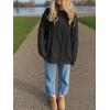 imageANRABESS Sweaters for Women Oversized Crewneck Long Sleeve Casual Loose Cable Knit Pullover Tops 2024 Fall Vintage ClothesBlack