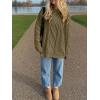 imageANRABESS Sweaters for Women Oversized Crewneck Long Sleeve Casual Loose Cable Knit Pullover Tops 2024 Fall Vintage ClothesBrown Yellow