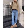 imageANRABESS Sweaters for Women Oversized Crewneck Long Sleeve Casual Loose Cable Knit Pullover Tops 2024 Fall Vintage ClothesKhaki