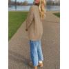 imageANRABESS Sweaters for Women Oversized Crewneck Long Sleeve Casual Loose Cable Knit Pullover Tops 2024 Fall Vintage ClothesKhaki