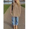 imageANRABESS Sweaters for Women Oversized Crewneck Long Sleeve Casual Loose Cable Knit Pullover Tops 2024 Fall Vintage ClothesKhaki