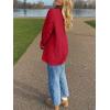 imageANRABESS Sweaters for Women Oversized Crewneck Long Sleeve Casual Loose Cable Knit Pullover Tops 2024 Fall Vintage ClothesRed