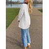 imageANRABESS Sweaters for Women Oversized Crewneck Long Sleeve Casual Loose Cable Knit Pullover Tops 2024 Fall Vintage ClothesWhite Cream
