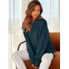 imageANRABESS Womens Oversized Fashion Long Sleeve Quarter Zip Baggy Loose Slouchy Sweater Pullover Tops 2025 Fall OutfitsDeep Blue